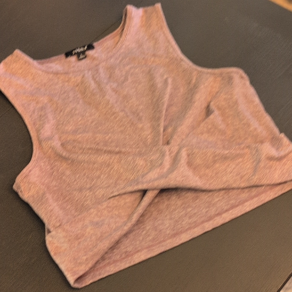 Zobha Mauve Heathered Tank Top
